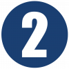 Icon Schritt 2 Dunkelblau
